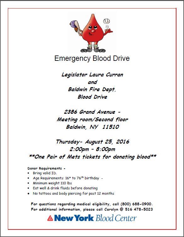 Blood drive LD-5