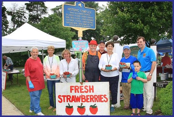 Legislator James D. Kennedy Attends Massapequa Strawberry Festival