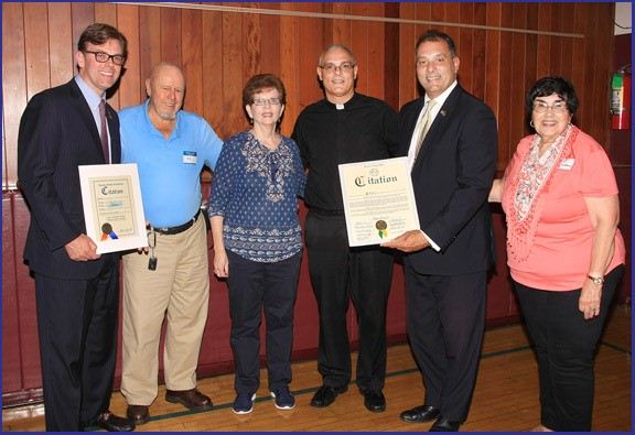 LEGISLATOR KENNEDY HONORS GRACE EPISCOPAL CHURCH YOUNG AT HEART SENIOR CLUB