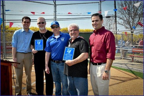 Baseballl opening ceremony