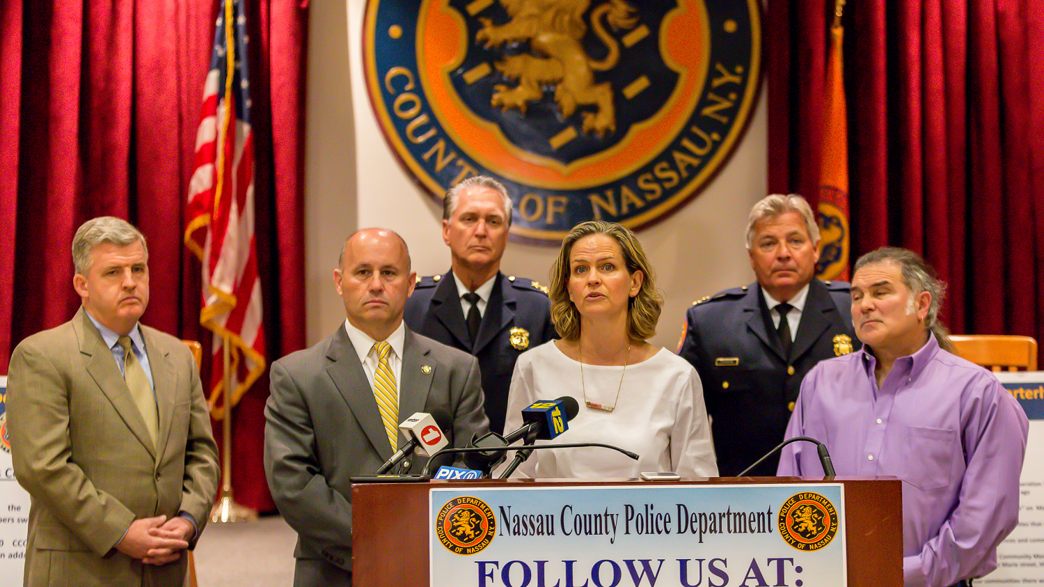 County Executive Curran, Commissioner Ryder Deliver Q1 Crime Stats