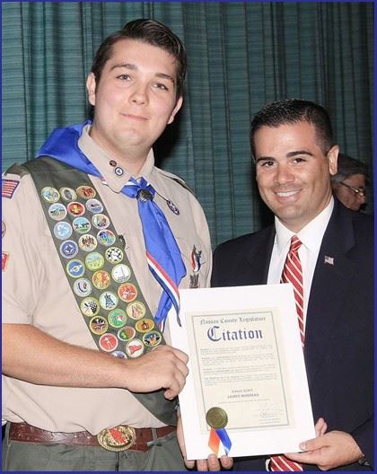 LEGISLATOR FERRETTI EAGLE SCOUT MOSSMAN