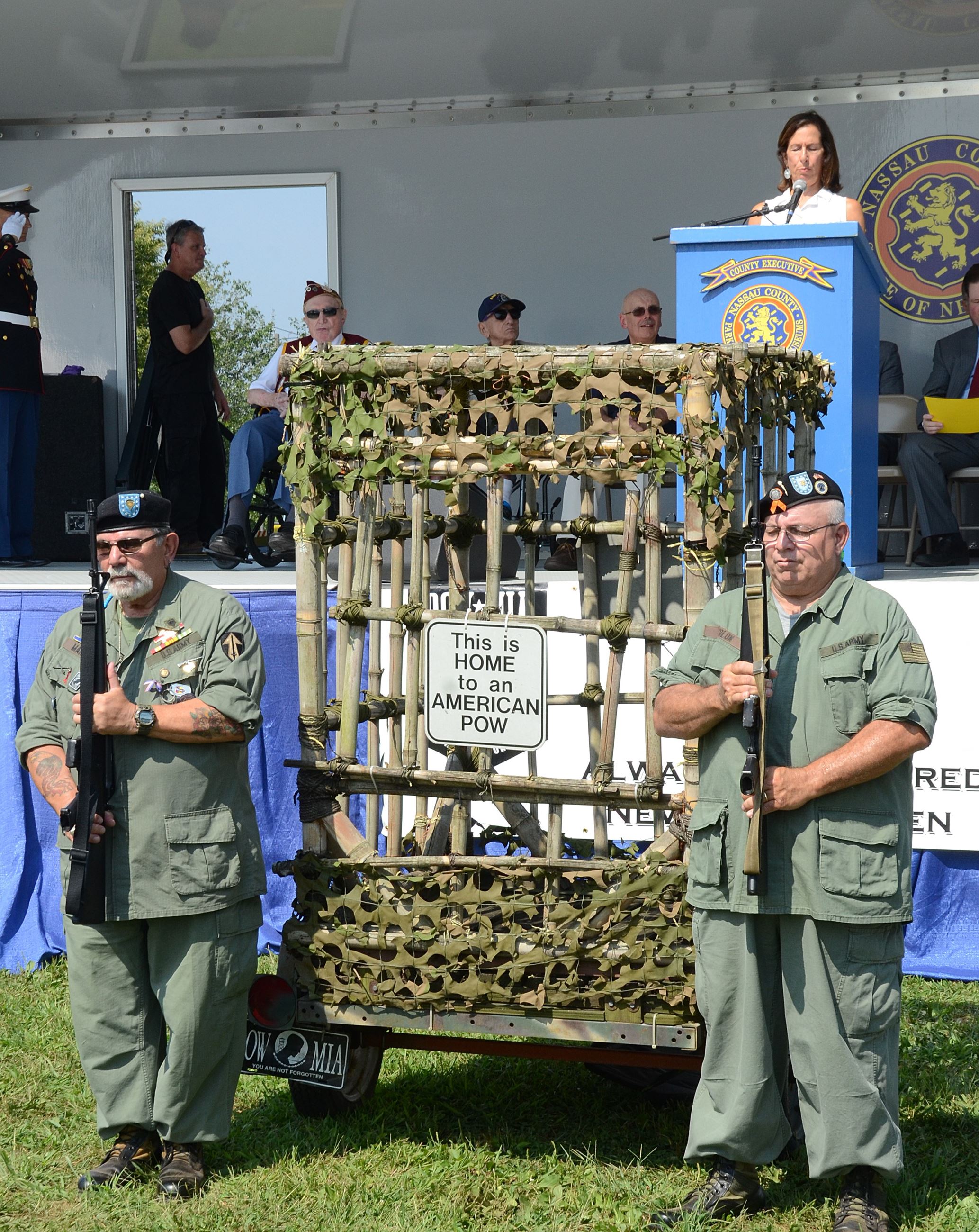 Legislator Ellen W. Birnbaum Attends Nassau County’s  POW/MIA