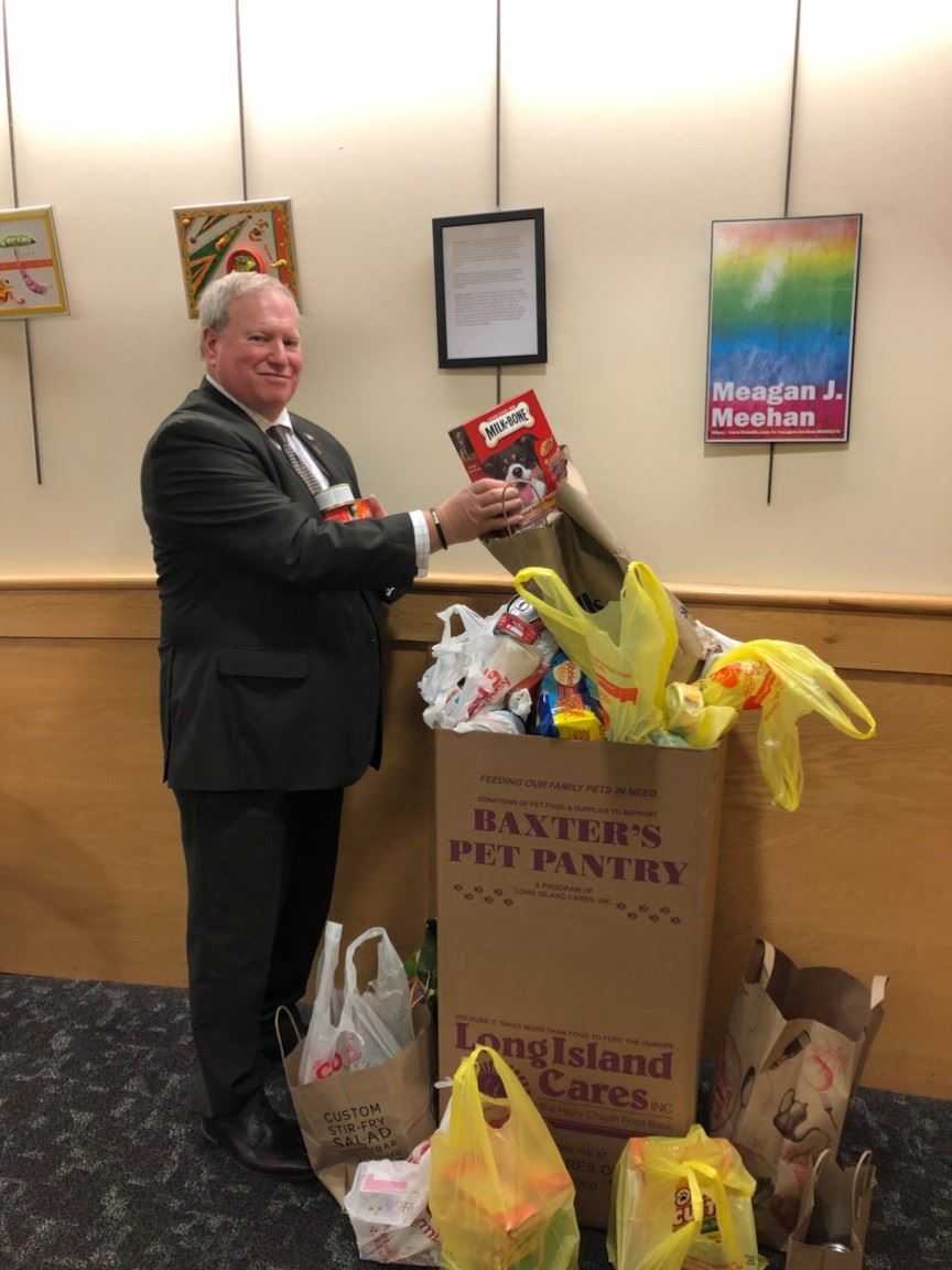 Legislator Drucker - Tax Grievance and Pet Food Drive