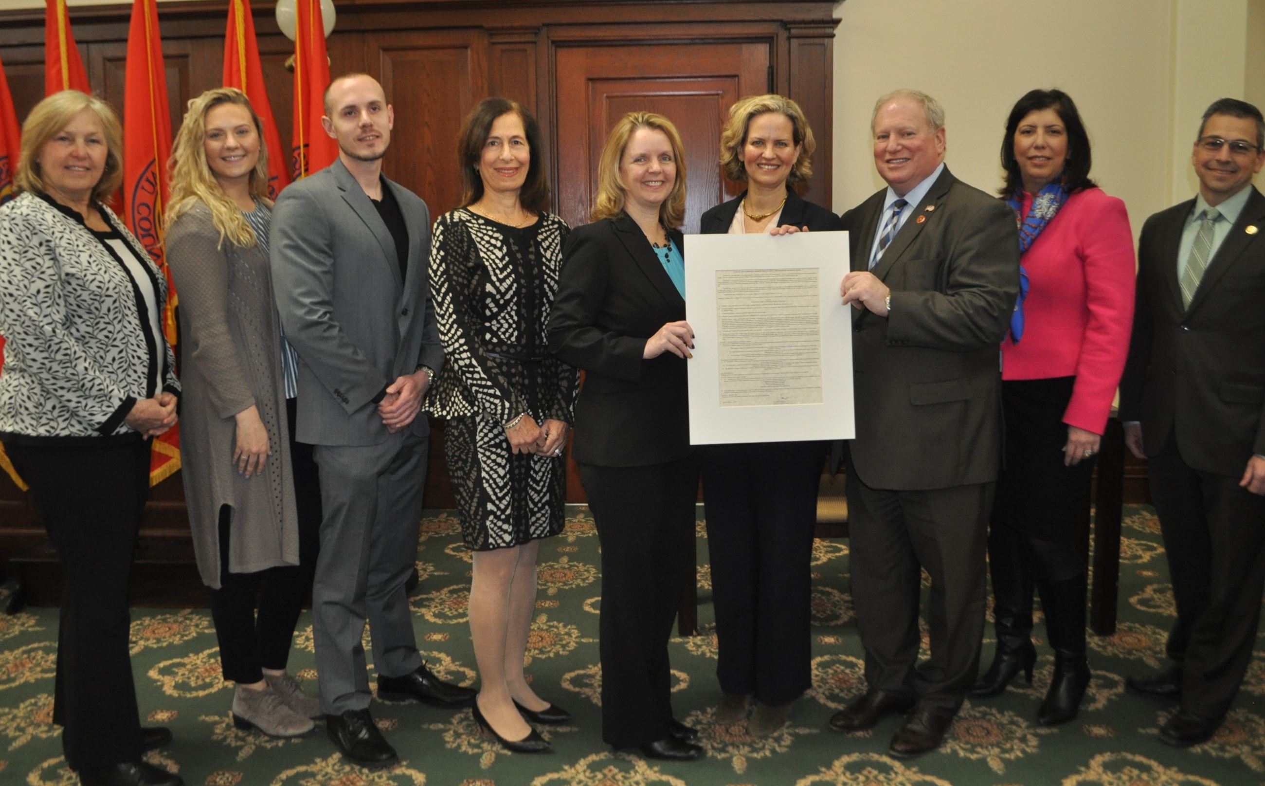 Revenge Porn Bill Signing - Group