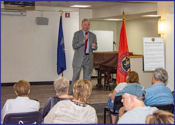 Officer Kopel holds Town Hall Meeting