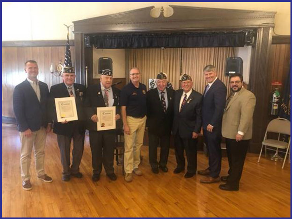 LEGISLATOR GAYLOR ATTENDS MALVERNE AMERICAN LEGION INSTALLATION CEREMONY