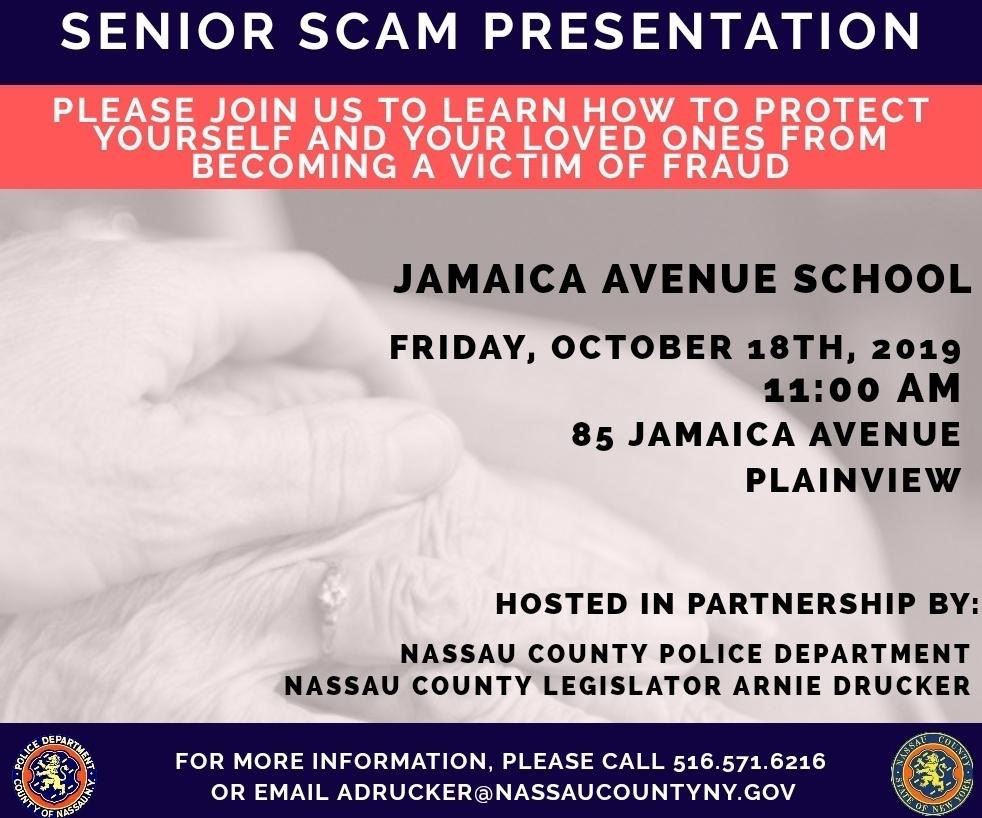 Leg. Drucker Senior Scam Presentation