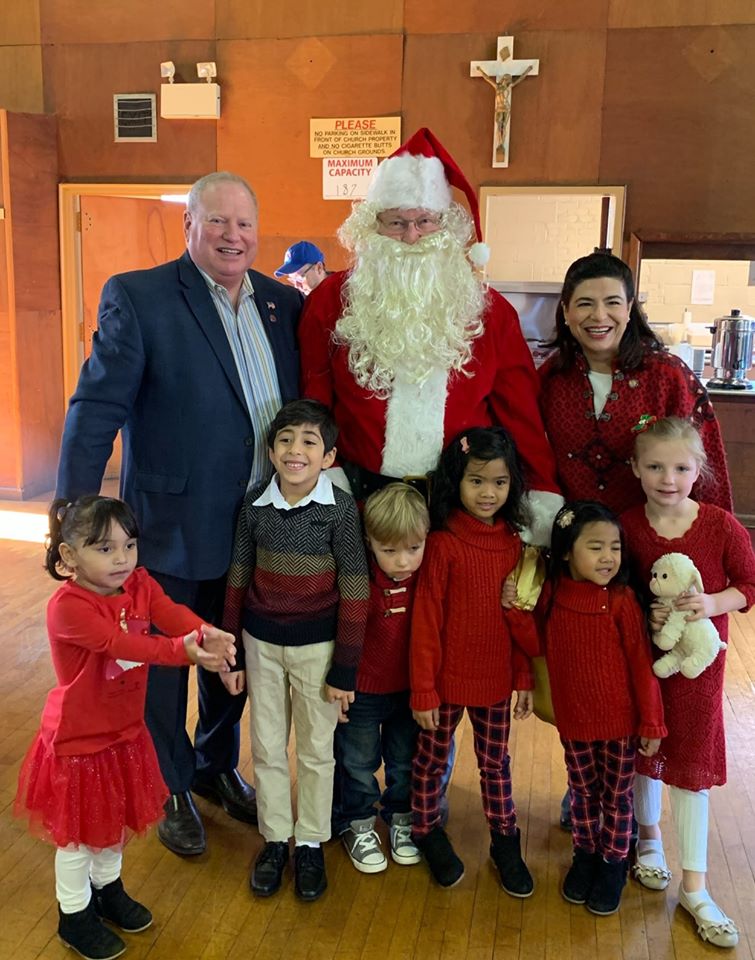 Legislator Drucker - Hicksville Boys and Girls Christmas 1