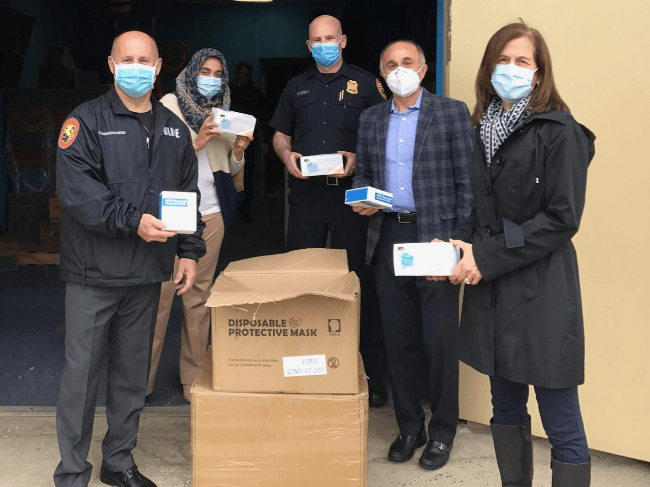 Legislator Birnbaum - COVID 19 Mask Donation 05082020