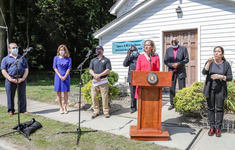 Legislator Birnbaum - Juneteenth  Nassau County Legislator Ellen W. Birnbaum (D - Great Neck) joined