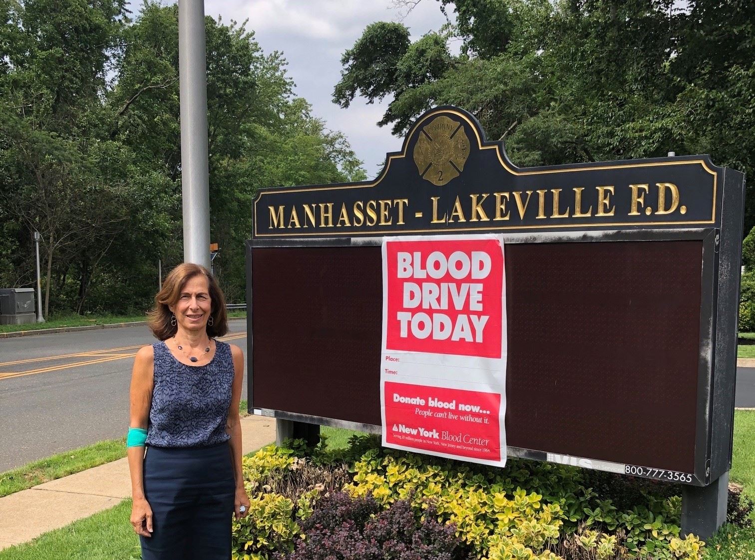 Leg. Birnbaum Supports Blood Drive 8520