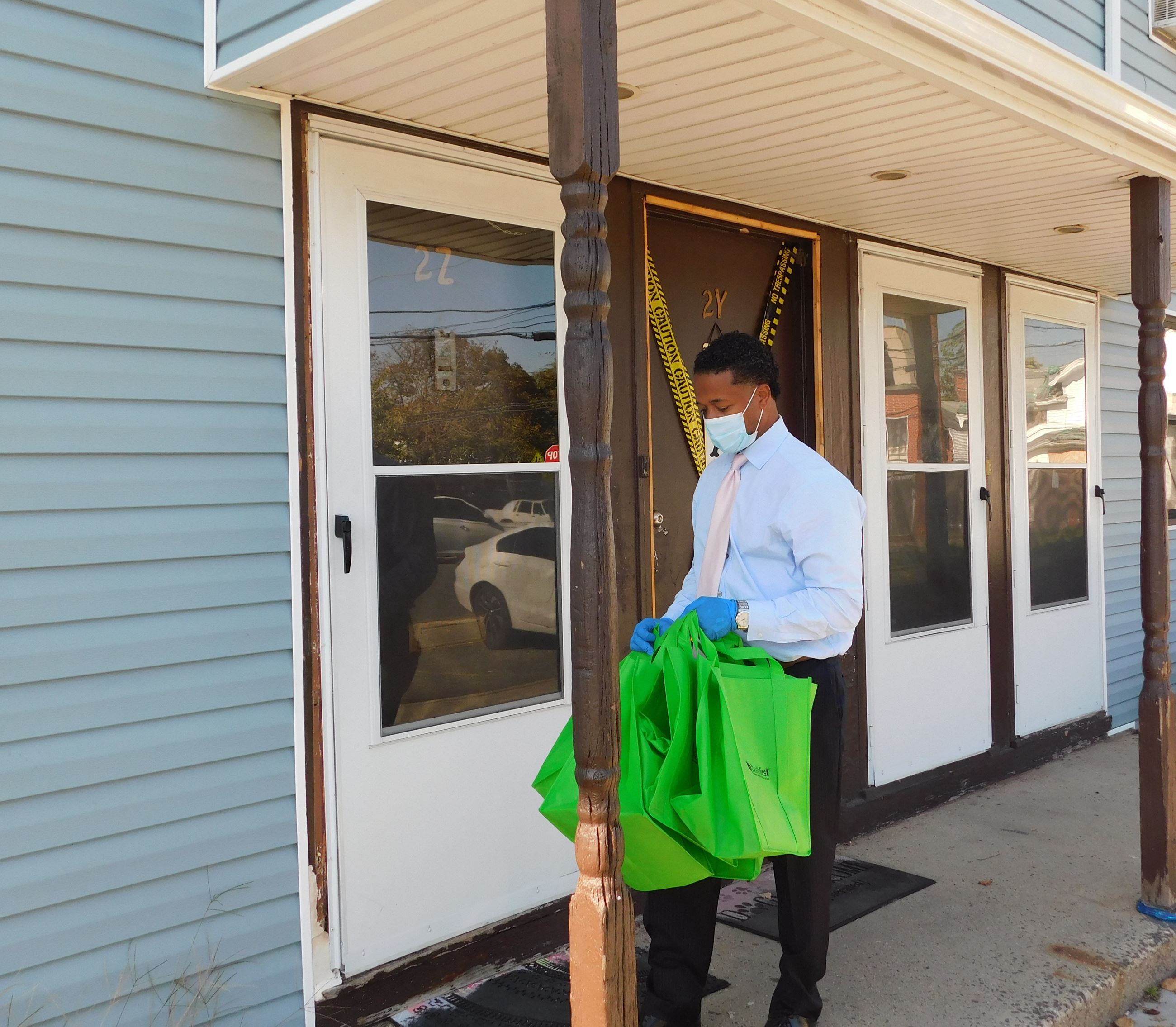 Legislator Solages Partners with Five Towns Community Center and Gammy’s Pantry to Distribute PPE