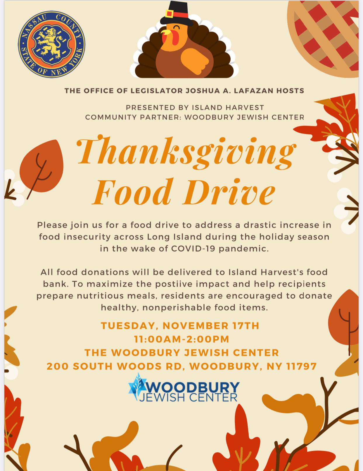 Lafazan - Thanksgiving Food Drive 2020