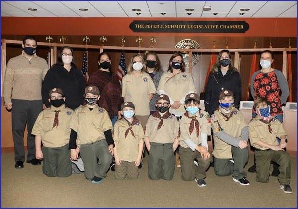 LEGISLATOR FERRETTI HELPS CUB SCOUT PACK 330 EARN THEIR ARROW OF LIGHT RANK