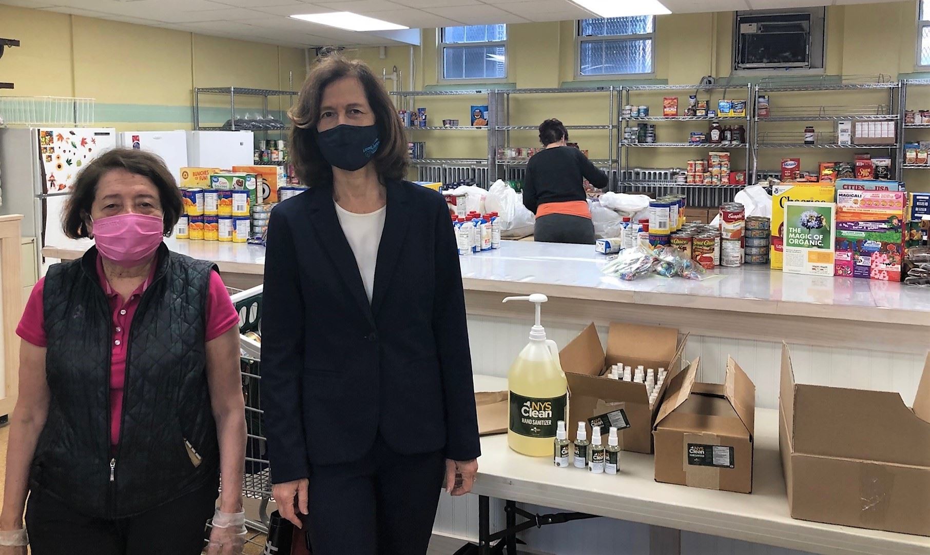 Legislator Birnbaum - St Aloysius Food Pantry