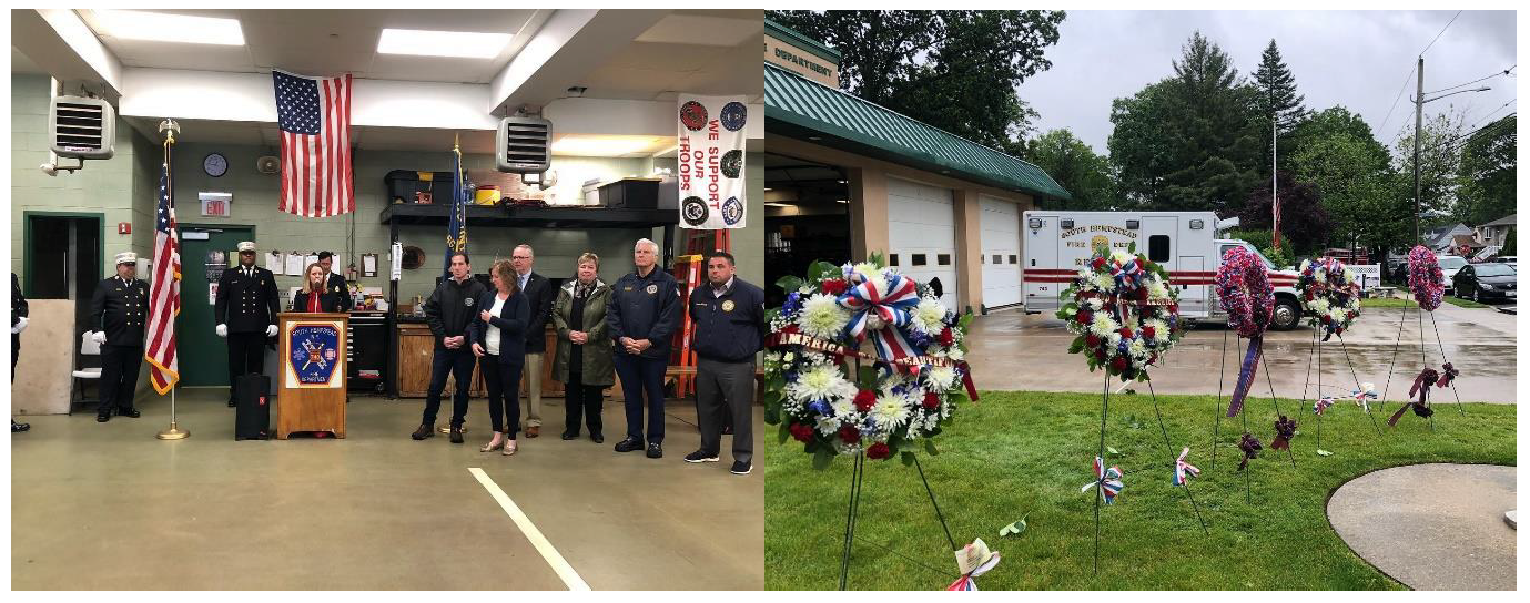 Legislator Mule Attends South Hempstead FD Memorial Day Observances