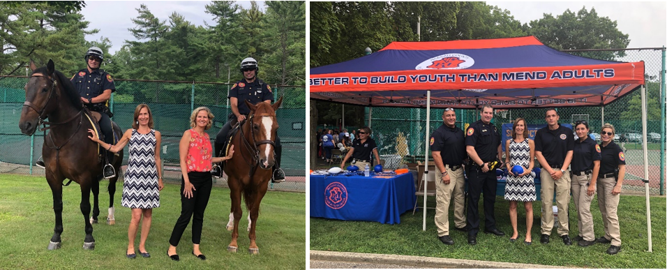 Legislator Birnbaum Joins National Night Out Celebration at Manhassets Whitney Pond Park