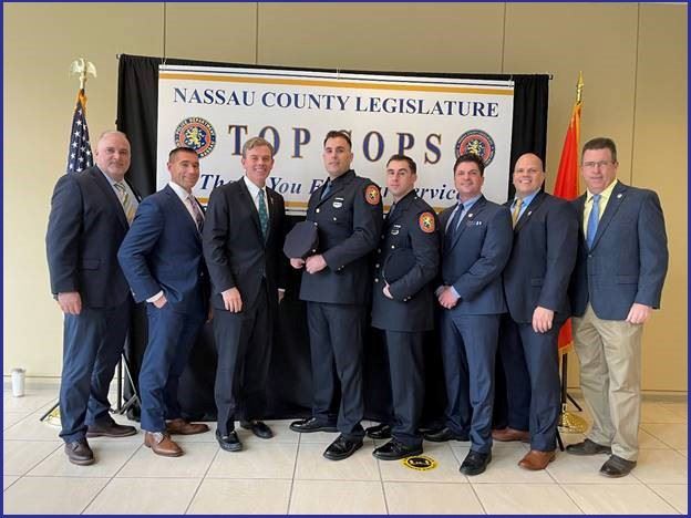 LEGISLATOR KENNEDY HONORS TOP COPS FOR FEBRUARY