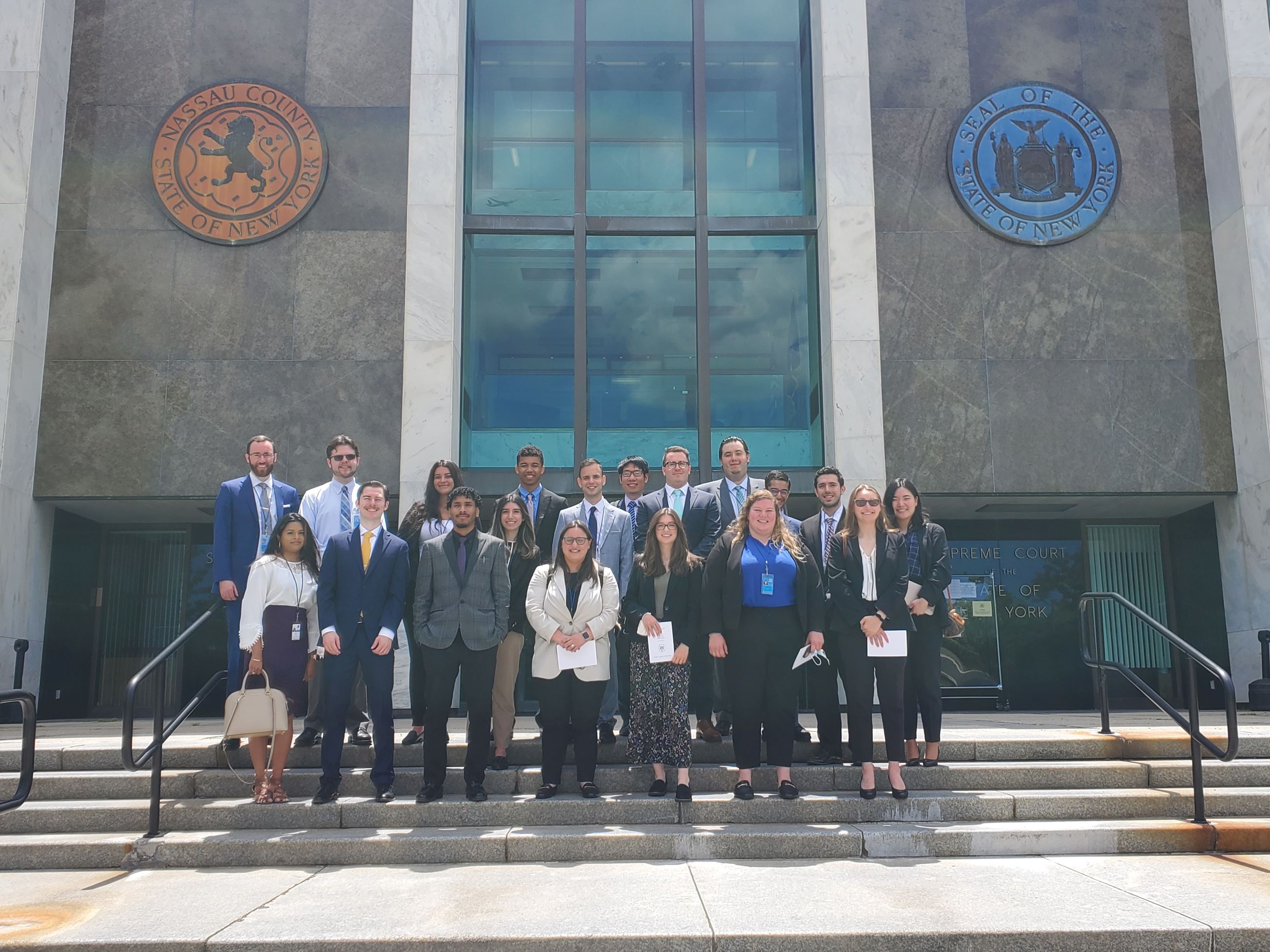 County Attorney Interns Attend Swearing In Ceremony for Newly Appointed Court of Claims Judge Sarika