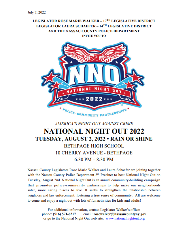 National Night Out 2022