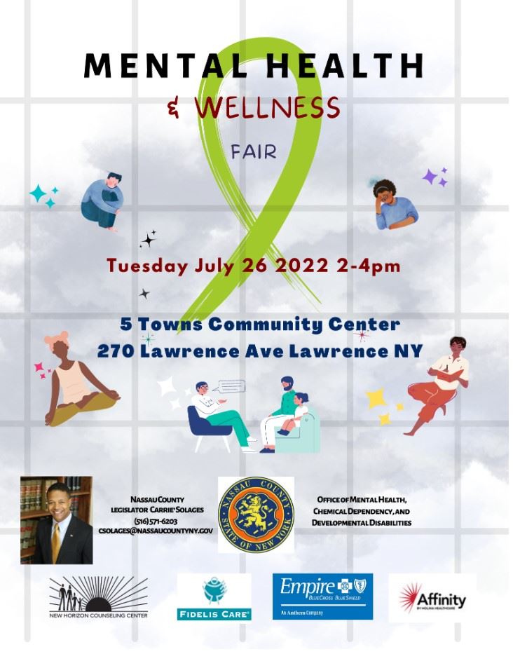 Mental Health and Wellness Fair Flyer