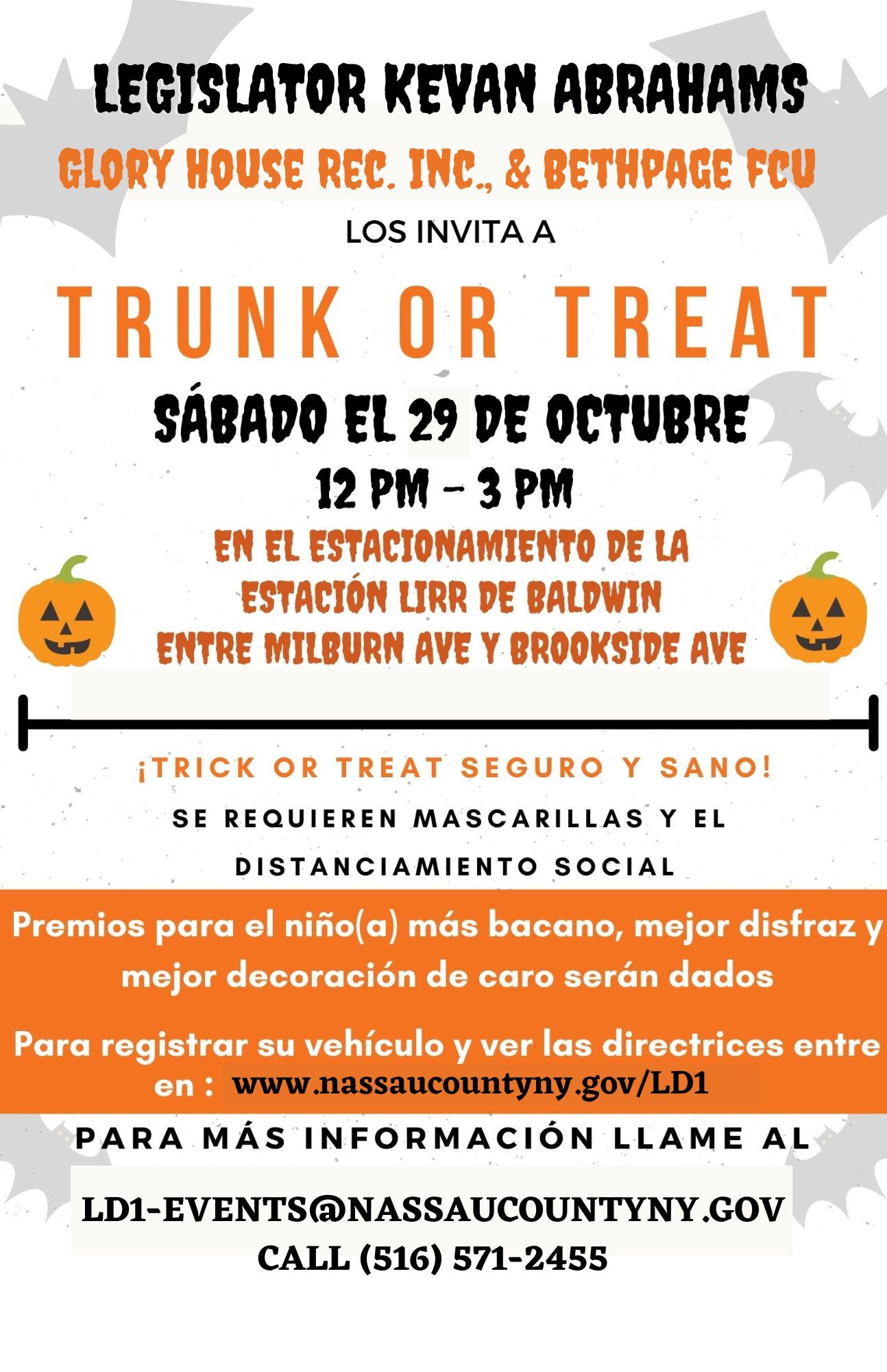 Trunk or Treat 2022 - Spanish