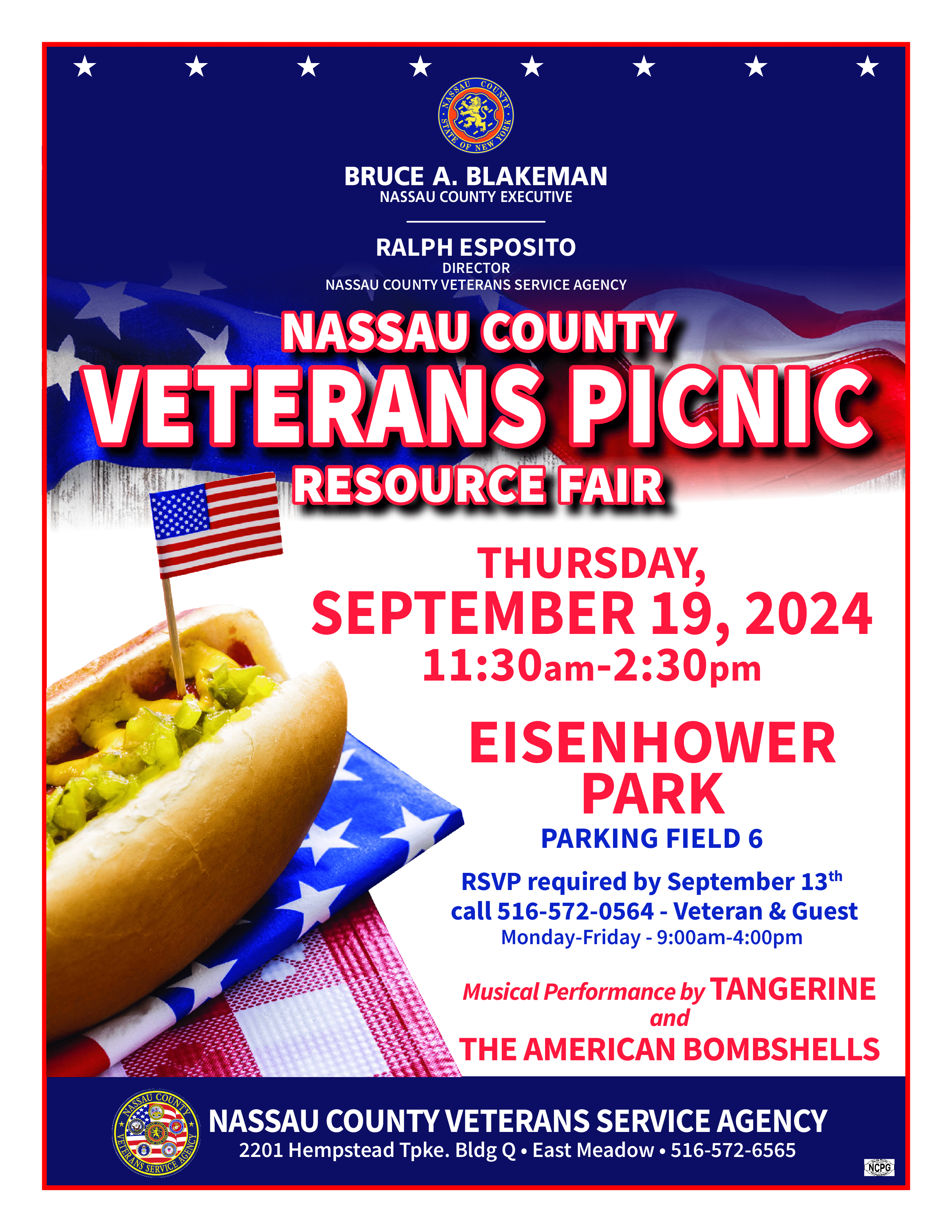 Veterans BBQ PICNIC 2024 Flyer