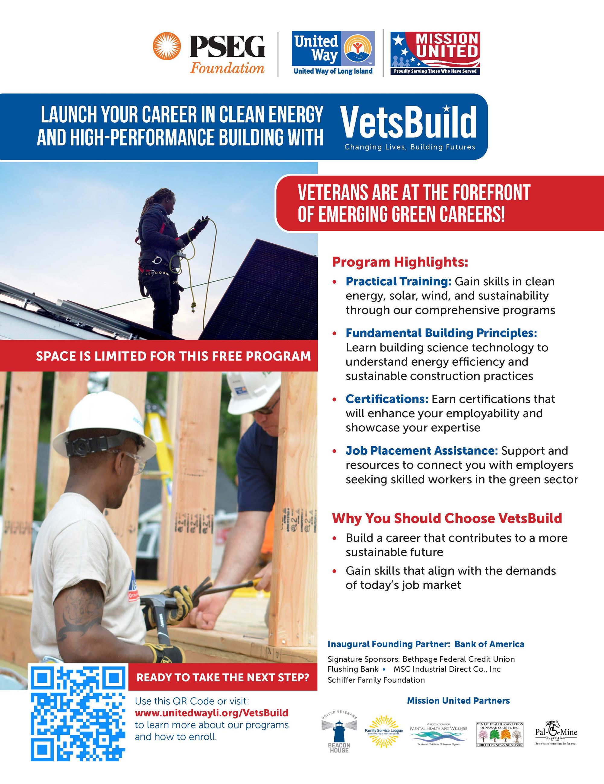 VetsBuild Recruitment Flyer 2025